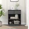 Image de Armoire console Gris 60x34x75 cm Bois de pin solide