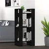 Image de vidaXL Bibliothèque/Séparateur de pièce Noir 41x35x91 cm Pin solide813863
