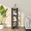 Image de vidaXL Bibliothèque/Séparateur de pièce Gris 41x35x125 cm Pin solide813866