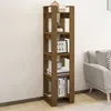 Image de vidaXL Bibliothèque/Séparateur de pièce Marron miel 41x35x160 cm Pin813872