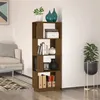 Image de vidaXL Bibliothèque/Séparateur de pièce Marron miel 51x25x132 cm Pin814042