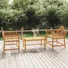 Image de vidaXL Chaises de jardin 2 pcs 91x62x94 cm Bois de teck solide 319151
