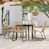 Image de vidaXL 5-delige Tuinset eikenkleurig3099174