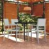 Image de vidaXL 5-delige Tuinset wit3099270