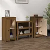 Image de vidaXL Dressoirs 2 st 39x35x80 cm massief grenenhout honingbruin813731
