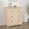 Image de Buffet 70x35x80 cm bois massif de pin