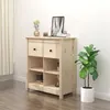 Image de Buffet 70x35x80 cm Bois massif de pin