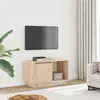Image de Meuble TV 74x35x44 cm Bois de pin massif