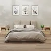 Image de Tables de chevet 2 pcs Gris 60x34x51 cm Bois de pin solide
