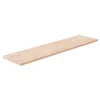 Image de vidaXL Plank 80x20x1,5 cm onbehandeld massief eikenhout342922