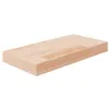 Image de vidaXL Plank 40 x 20 x 4 cm onbewerkt massief eikenhout342948
