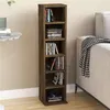 Image de Armoire à CD Chêne fumé 21x20x88 cm Bois d ingénierie
