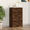 Image de Buffet Chêne fumé 60x35x98,5 cm Bois d ingénierie