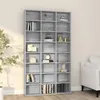 Image de Armoire à CD Sonoma gris 102x23x177,5 cm Bois d ingénierie