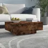 Image de Table basse Chêne fumé 90x60x31 cm Bois d ingénierie