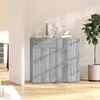 Image de Buffet Sonoma gris 80x36x75 cm Bois d ingénierie