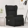 Image de Fauteuil inclinable électrique à oreilles noir tissu