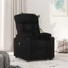 Image de vidaXL Fauteuil inclinable électrique Noir Tissu3098817