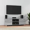 Image de vidaXL Meuble TV Sonoma gris 120x40,5x35 cm Bois d'ingénierie342620