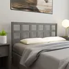 Image de vidaXL Hoofdbord 156x4x100 cm massief grenenhout grijs817897