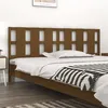 Image de vidaXL Hoofdbord 205,5x4x100 cm massief grenenhout honingbruin818013