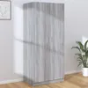 Image de Garde robe Sonoma gris 80x52x180 cm Bois d ingénierie