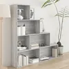 Image de Armoire à livres Sonoma gris 155x24x160 cm
