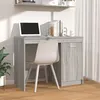 Image de vidaXL Bureau Sonoma gris 100x50x76 cm Bois d'ingénierie