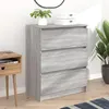 Image de Buffet Sonoma gris 60x35x76 cm Bois d ingénierie
