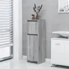 Image de Armoire de bain Sonoma gris 30x30x95 cm Bois d ingénierie