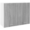 Image de Armoire suspendue Sonoma gris 80x31x60 cm Bois d ingénierie