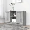 Image de Buffet Sonoma gris 120x30,5x70 cm Bois d ingénierie