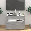 Image de Meuble TV avec lumières LED Sonoma gris 60x35x40 cm