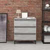 Image de Buffet Sonoma gris 60x35x69 cm Bois d ingénierie