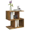 Image de Tables de chevet vidaXL 2pcs Chêne fumé 50x30x51,5cm Bois d'ingénierie