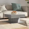 Image de Table basse Sonoma gris 57x57x30 cm Bois d ingénierie