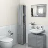 Image de Armoire de bain sonoma gris 25x26,5x170 cm bois d ingénierie