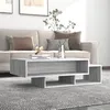 Image de vidaXL Table basse Sonoma gris 105x55x32 cm Bois d'ingénierie815982