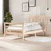 Image de vidaXL Bedframe massief hout 100x200 cm3100644