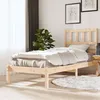 Image de vidaXL Bedframe massief grenenhout 75x190 cm3100983