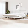 Image de vidaXL Bedframe massief grenenhout wit 200x200 cm3101044