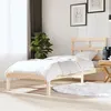 Image de vidaXL Bedframe massief hout 75x190 cm3101178