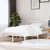 Image de vidaXL Bedframe massief grenenhout wit 120x200 cm3101214