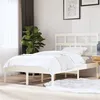 Image de vidaXL Bedframe massief grenenhout wit 140x200 cm3101219