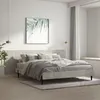 Image de Tête de lit murale Gris béton 240x1,5x80 cm Bois d ingénierie