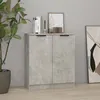 Image de Buffet Gris béton 60x30x70 cm Bois d ingénierie