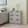 Image de vidaXL Buffet Gris béton 60x30x70 cm Bois d'ingénierie811074