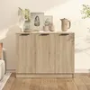 Image de Buffet Chêne sonoma 90,5x30x70 cm Bois d ingénierie