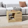 Image de Table basse chêne sonoma 50x50x36 cm bois d ingénierie