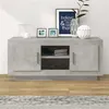 Image de meuble tv bois 102x102x45 bois, gris beton, bois, gris